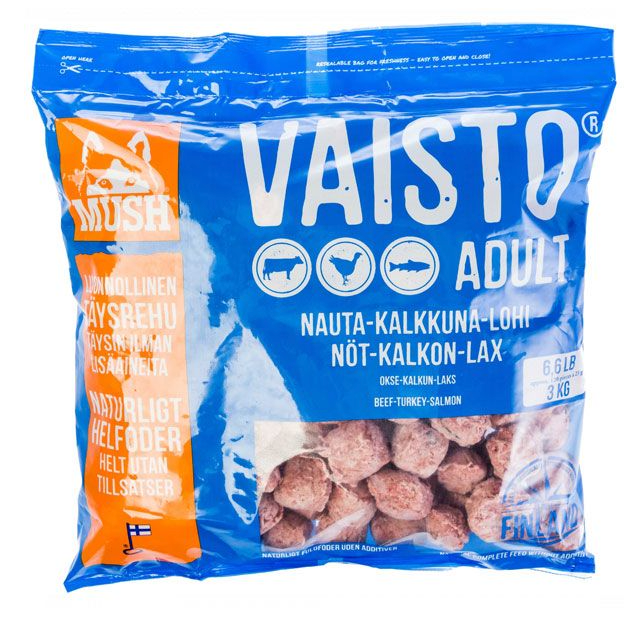 MUSH Vaisto - BLÅ / 3 kg