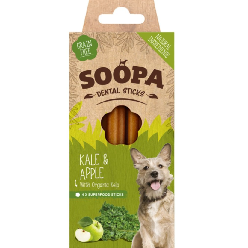 SOOPA Dental Sticks Kale & Apple 100g