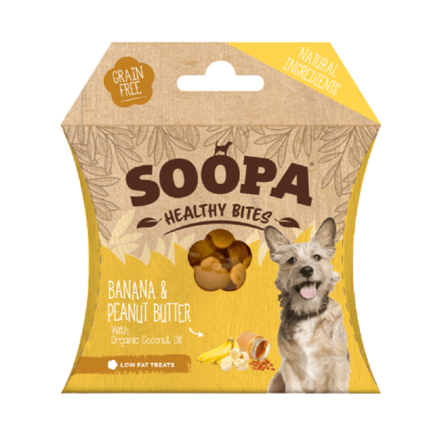 SOOPA Healthy Bites Banana & Peanut Butter 50g