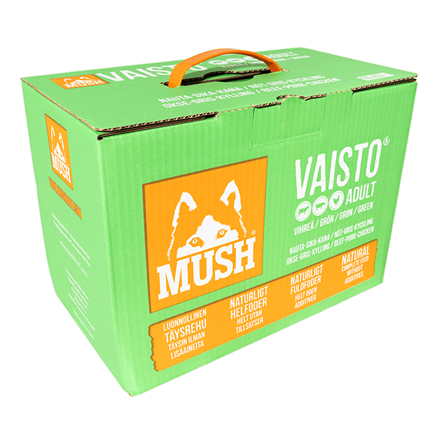 MUSH Vaisto® GRØN / 10 Kg