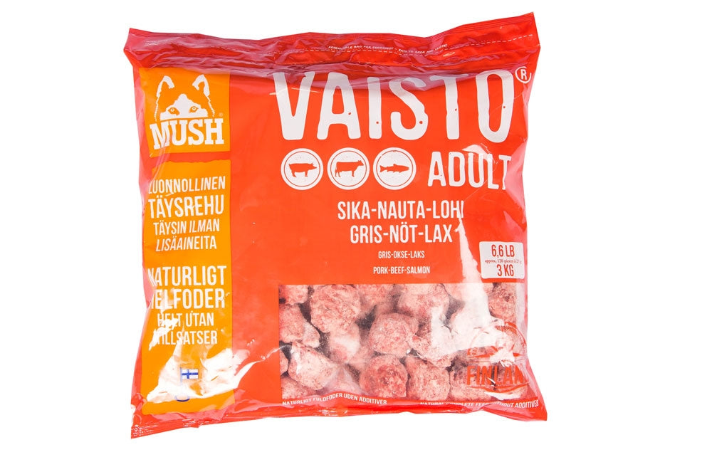 MUSH Vaisto® Rød / 3 kg