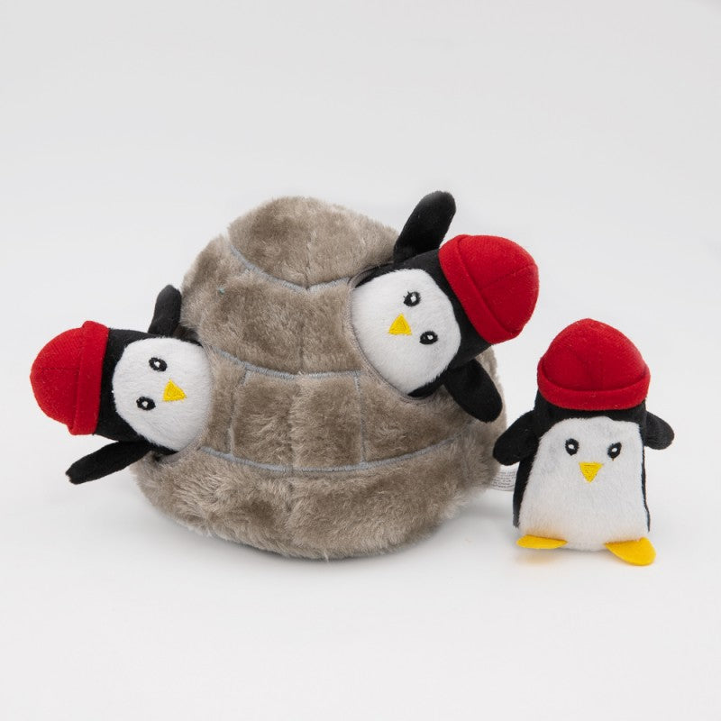 Pingviner i iglo